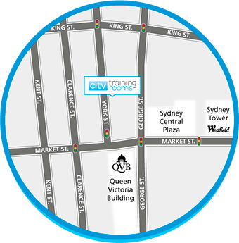 City Training Rooms Location in Sydney